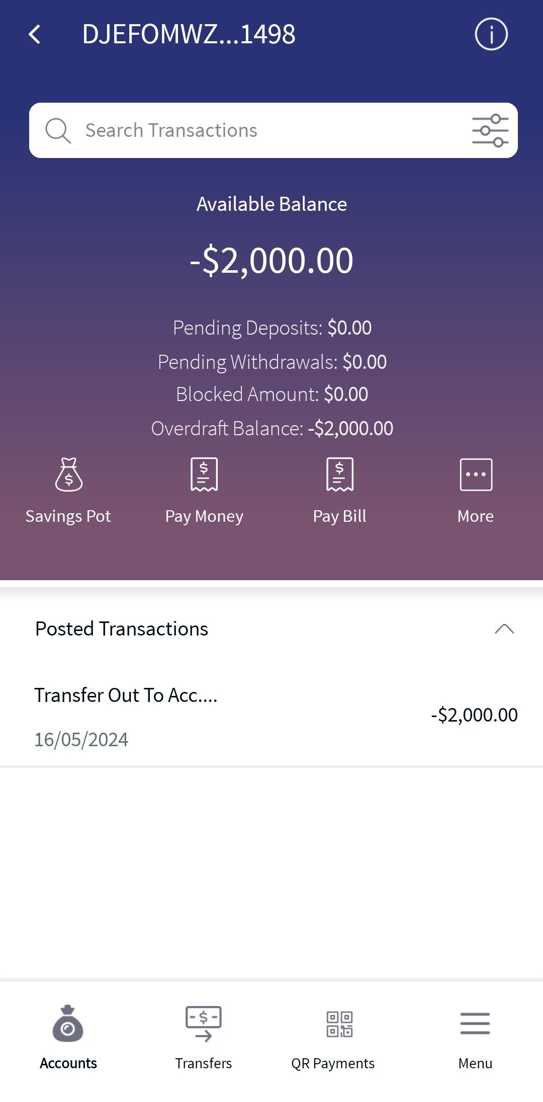 Account Summary